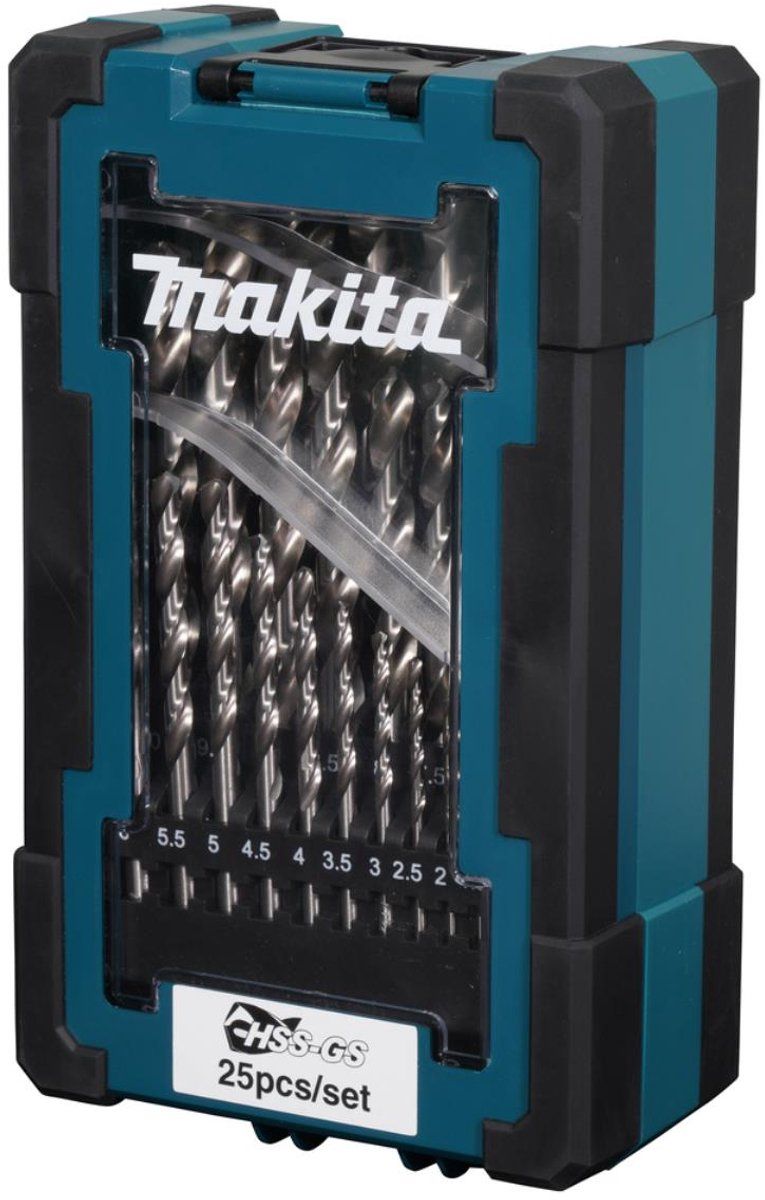 Makita Metaalborenset HSS-GS 25-delig - D-78368