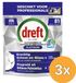 Dreft Platinum Regular All-in One Vaatwastabletten – 243 Tabs (3x81) - Voordeelverpakking