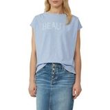 s.Oliver T-shirts Light Blue Taille: 36