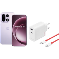 OnePlus 15 512GB Paars 5G + OnePlus SuperVOOC Oplader 120W + Usb C kabel