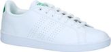 adidas CF Advantage CL Sneakers Heren - Ftwr White/Ftwr White/Green