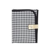 Walking Mum Changing mat I love Vichy Black (IV)