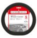 Stuurhoes voor auto, model DT1, zwart, diameter 35-36 cm, antislip, ademend