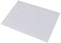 Mopec X514 zelfklevende etiketten, vierkant, punt, 1 vel = 54 stuks, verpakking met 5 stuks, papier, eenheidsmaat, 5 stuks