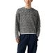 Levi's Carmel Cable Crewneck Sweater Heren Grijs