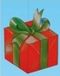 Merkloos / Sans marque Fest-Dekor Gmbh Kerstkado hangdecoratie 27 cm