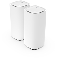 Linksys Velop Pro 6E Mesh WiFi 6E - Tri-band - 2-pack - White