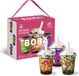 Boba Party Boba Starters Kit met echte Tapioca Parels - Vegan - Sans gluten Eenvoudig en 5 recepten (1 doos)