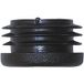 Gedotec Bouchon de pied rond en plastique noir, Ø 30 mm