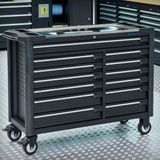 Datona® Gereedschapswagen XXL + Mach VI - Zwart