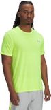 Under Armour UA LAUNCH CAMO SHORTSLEEVE Heren Sportshirt - Geel