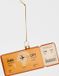 Yup in de boom - Boardingpass Amsterdam - Kaapstad - Kerstornament