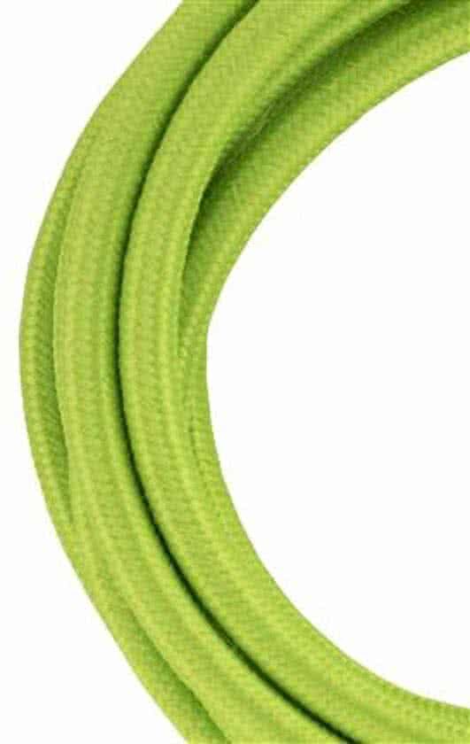 Bailey Textiel snoer 2C Groen 3 meter