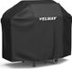 Merkloos Housse de BBQ, Toile Oxford 210D Robuste, Protection BBQ à Gaz, Noir