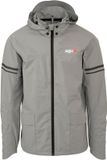 AGU Original II - Regenjas - Unisex - Waterdicht - Ademend - Met capuchon - Reflecterende details - XXL - Grijs