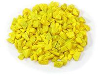 Stindu Lalashops.bv GEEL Gekleurde Steentjes / Granulaat / Deco Steentjes – Bodembedekking – 9-13 mm – 1 KG – Decoratie - Hobby