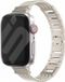 Strap-it Stalen 'armband' bandje - Sterrenlicht - Geschikt voor Apple Watch 38/40/41/42mm