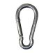 Cressi Mousqueton Inox Aisi 316 50 mm 4 unités