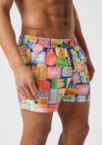Bjorn borg Björn Borg Print Swim Shorts - Heren Zwembroek - Meerkleurige Print