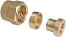SOMATHERM 2715-16-15 verbindingsstuk voor moer 15/21-per 13x16, grijs