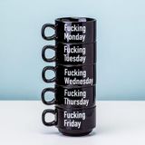 Fisura Bekers Fucking Week - set van 5