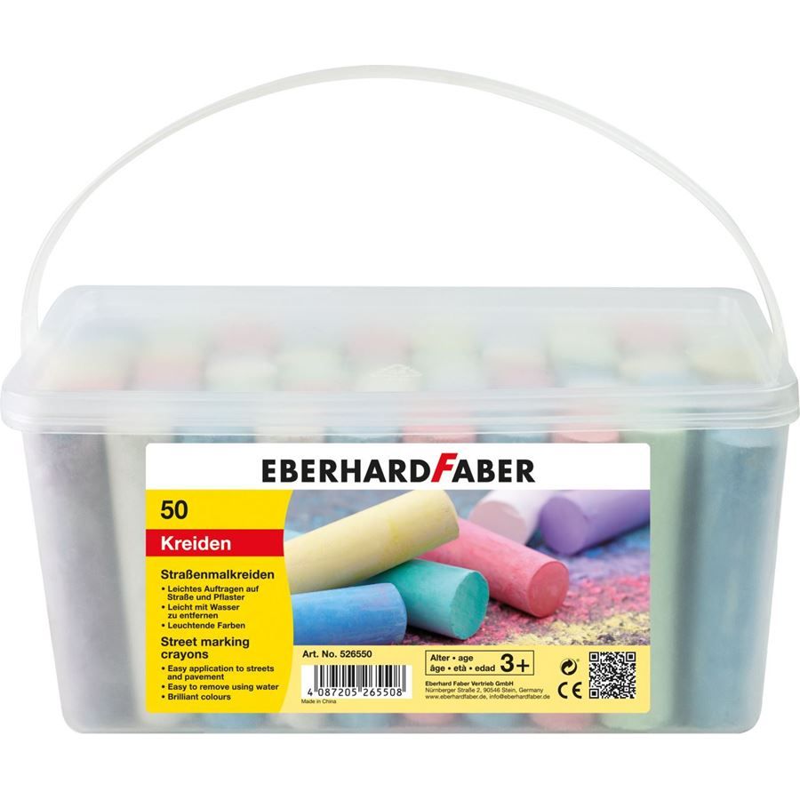 Eberhard Faber Street Marking - 526550 - Multicolor - 50 stuks - 3 jaar