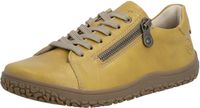 Rieker Damen Halbschuhe 52301-68 Geel Maat 38 | Kunstleder, Reißverschluss, Wechselfußbett