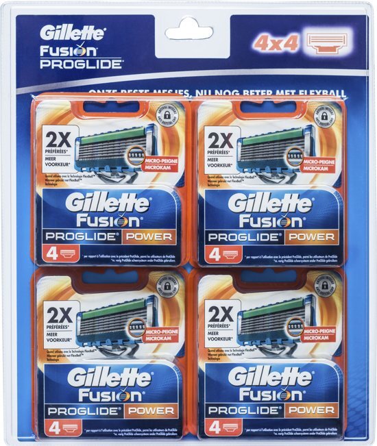Gillette Fusion ProGlide Power - 16 stuks - Scheermesjes
