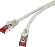 Renkforce RF-4724268 RJ45 Netwerkkabel, patchkabel CAT 6 S/FTP 10.00 m Grijs