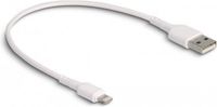 Delock USB Charging Cable for iPhone™, iPad™, iPod™ white 30 cm
