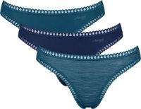 Sloggi GO Crush String C3P Dames Onderbroek - Turquoise