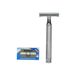 Dille &amp; Kamille Safety razor inclusief 10 mesjes, rvs
