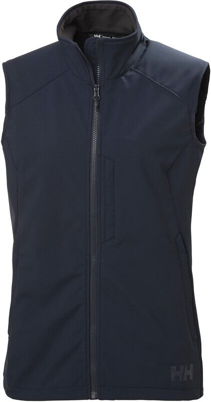 Helly Hansen Paramount Softshell Vest Dames, navy XS 2020 Softshell bodywarmers