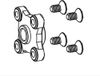 Jamara Gear houder set voor spanning/Major Buggy