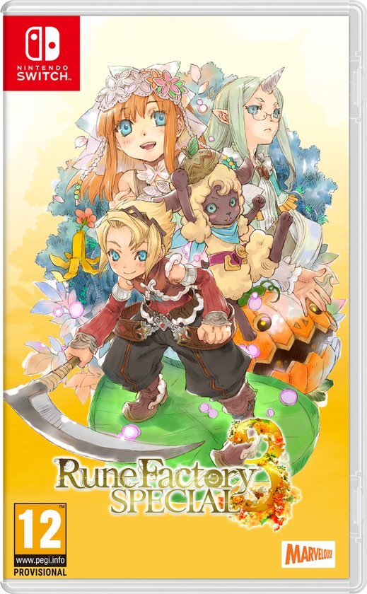 Marvelous Europe Rune Factory 3 Special - Limited Edition Nintendo Switch