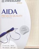 Zweigart Borduurstof Aida 5,4 ecru 48x53 cm