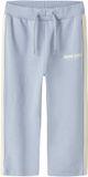 NAME IT NMMDOLU WIDE SWEAT PANT UNB Jongens Broeken Maat 104 Katoen Blauw Gestreept