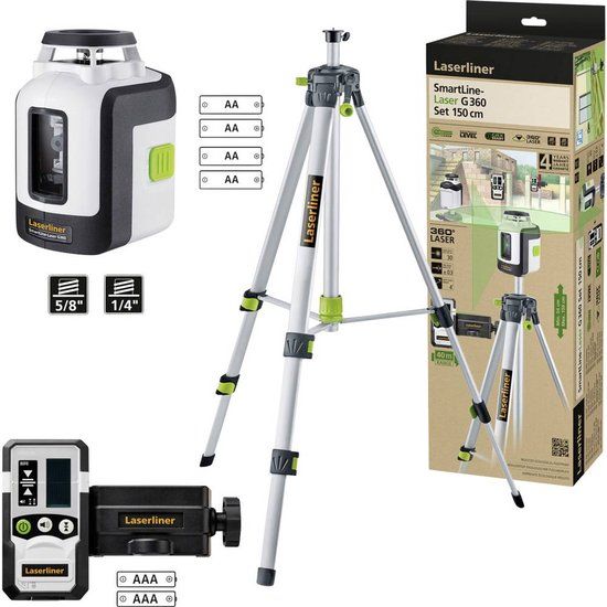 Laserliner SMARTLINE-LASER G360 RX SET 150 CM