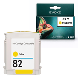 Evoke HP 82Y C4913A Yellow Ink Cartridge for Designjet 500/500Ps/800/800P/815/820
