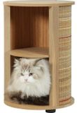 ZOLUX Boréal Kattenmeubel 3-in-1: krabpaal, ligplaats, bijzettafel - 52 cm, beige