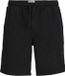 JACK & JONES Jaiden Wavy Jogger Short Reg Loose Fit - Herren Jogginghose kurz - Schwarz (Black) - Größe XL