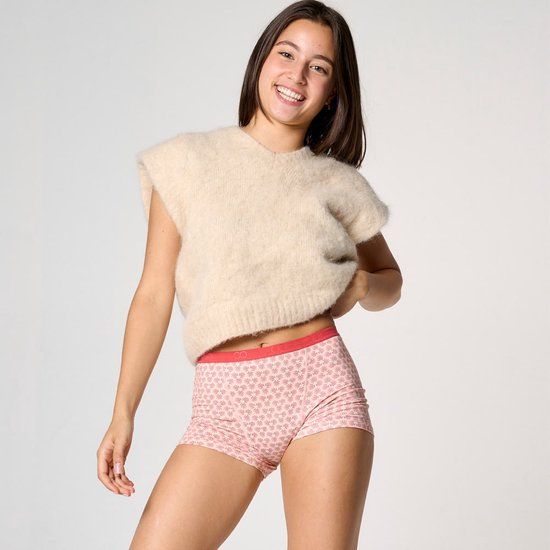 Moodies Undies Moodies Boyshort Menstruatieondergoed Meiden - Roze - Maat M (176-188)