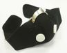 Anatomisch anti-smog masker met filter en klittenbandsluiting