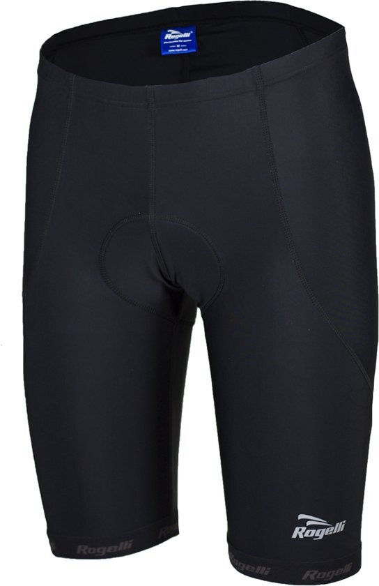 Rogelli Basic de Luxe Short - Fietsbroek - Heren - Maat XXXL - Zwart