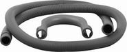PRELAVAGE Tuyau de vidange 19mm - 21mm, 1m, PVC, avec coude