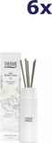 Therme Home Geurstokjes Zen White Lotus - 6 x 100 ml - Voordeelverpakking