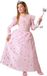 Atosa Robe de princesse de luxe - rose - avec étoiles - Fée/princesse - pour enfants 128