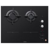 De Dietrich DPI7602BM Kookplaat Zwart Ingebouwd Combi 4 zone(s)