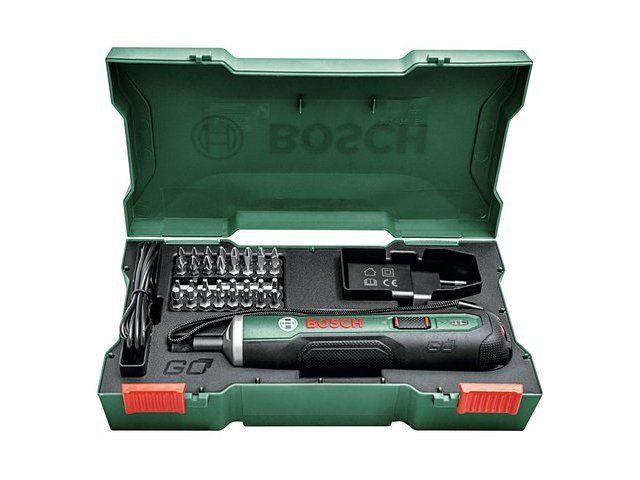 Bosch PushDrive Schroefmachine - Groen - 32-delige Bit Set - 3.6V
