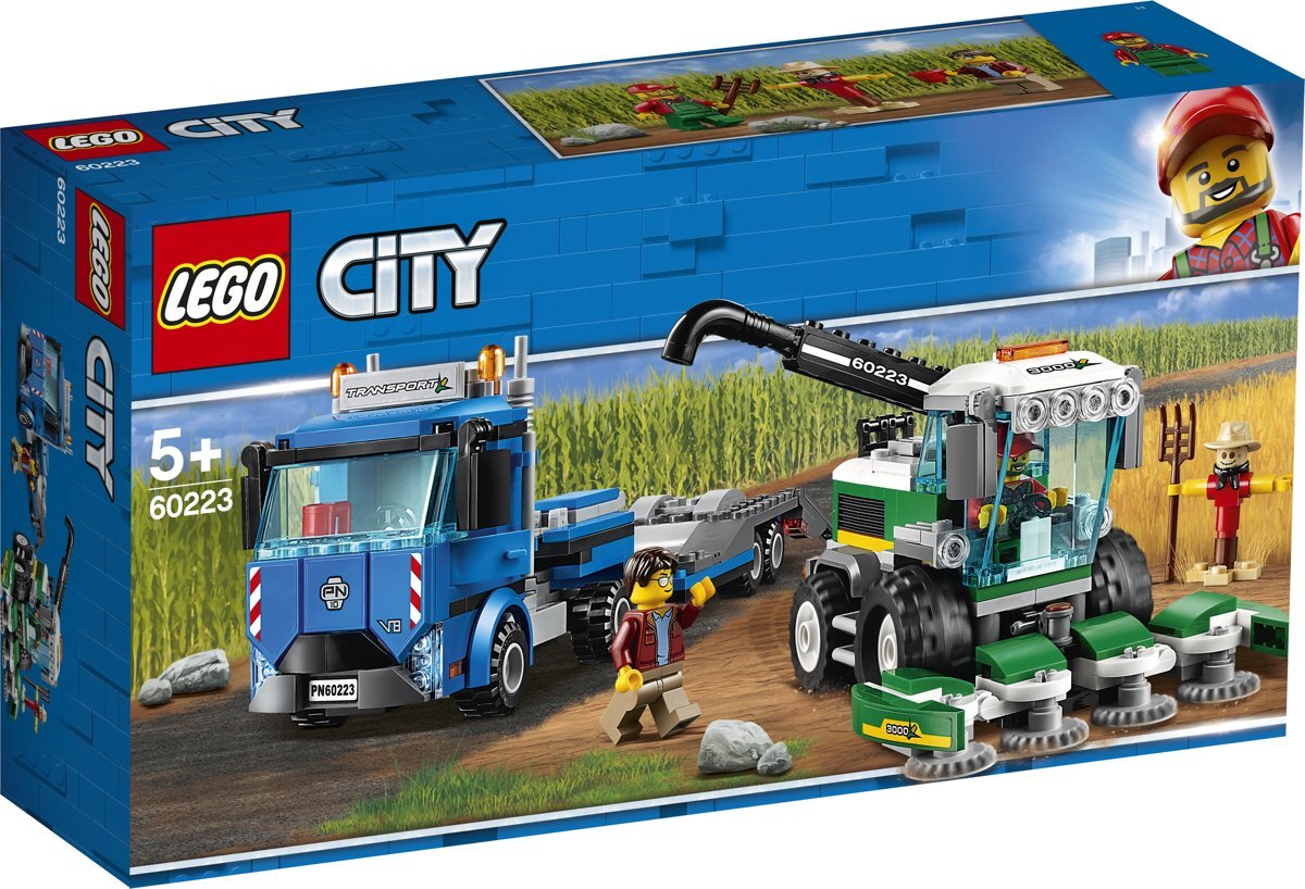 lego City Maaidorser Transport 60223 Maak kennis met het boerenleven en ga aan het werk met het fantastische maaidorser transport